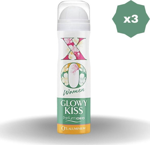 Deo Women Glowy Kıss 150 Ml - (3 Adet)