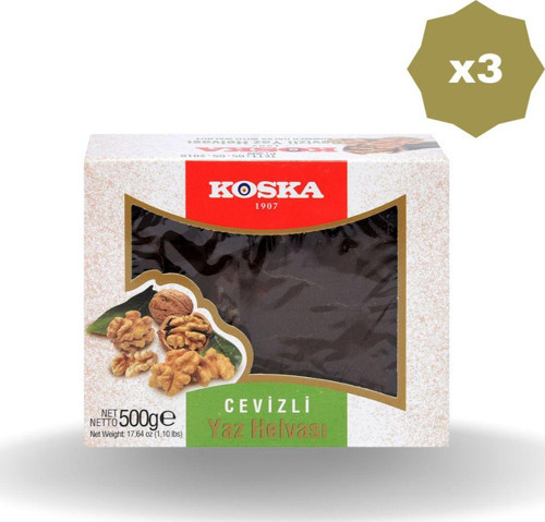 Cevizli Helva 500 Gr - (3 Adet)