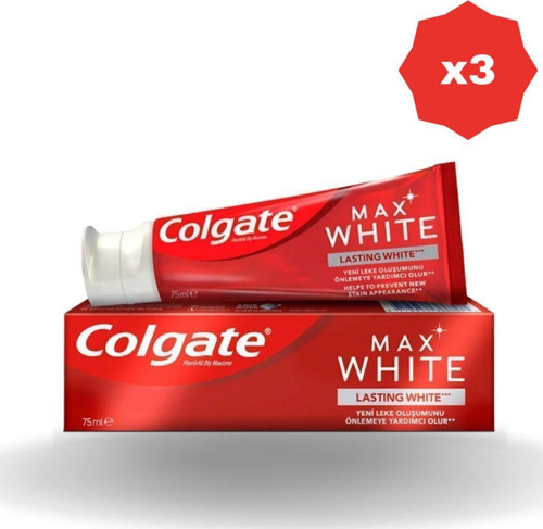Max White Diş Macunu 75 Ml - (3 Adet)