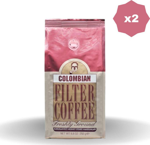 Mehmet Efendi Mehmet Efendi Colombian Kahve 250 Gr - (2 Adet)