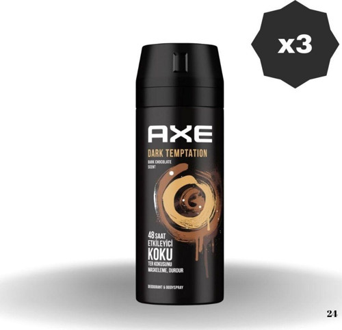 Deodorant Dark Temptation 150 Ml - (3 Adet)