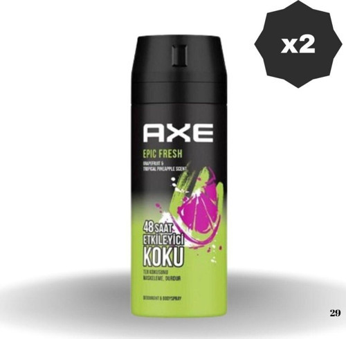 Deodorant Epic Fresh 150 Ml - (2 Adet)