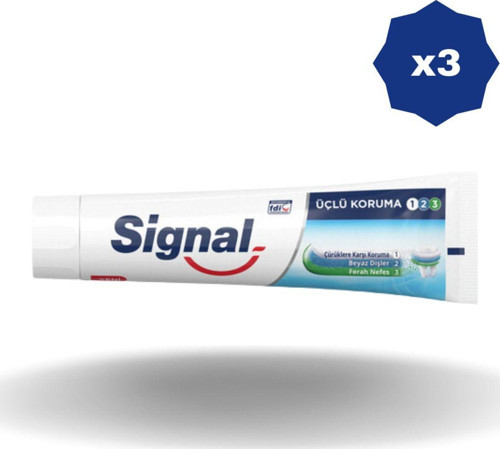 Diş Macunu Üçlü Koruma 120 Ml - (3 Adet)