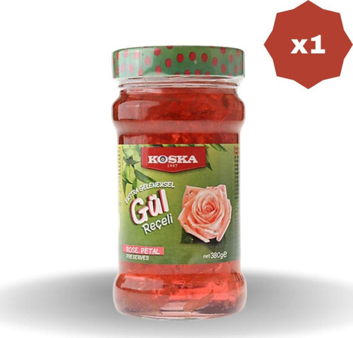 Gül Reçeli 380 Gr - (1 Adet)