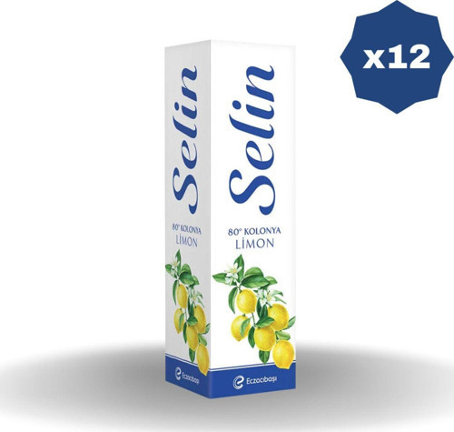 Kolonyası Limon Aromalı 200 Ml - (12 Adet)