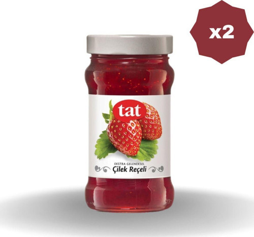 Çilek Reçeli 380 Gr - (2 Adet)