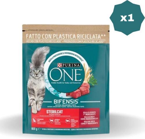 Kedi Yetişkin Sığır Etli 800 Gr - (1 Adet)