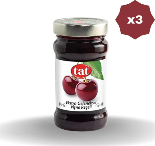 Vişne Reçeli 380 Gr - (3 Adet)