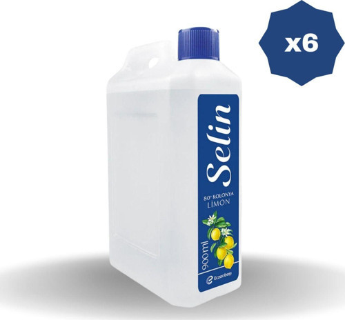Limon Kolonyası 900 Ml Bidon - (6 Adet)