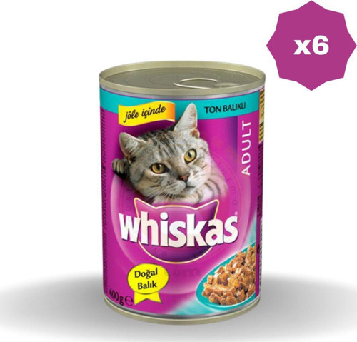 Kedi Maması Ton Balıklı 400 Gr - (6 Adet)