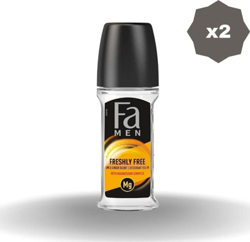 Fresh & Free Lıme&Gınger Roll-On 50 Ml - (2 Adet)