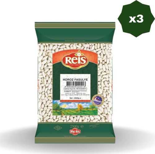 Fasulye Horoz 2,5Kg X 3 Adet
