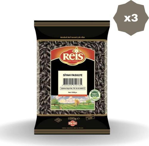 Fasulye Siyah 1Kgx 3 Adet