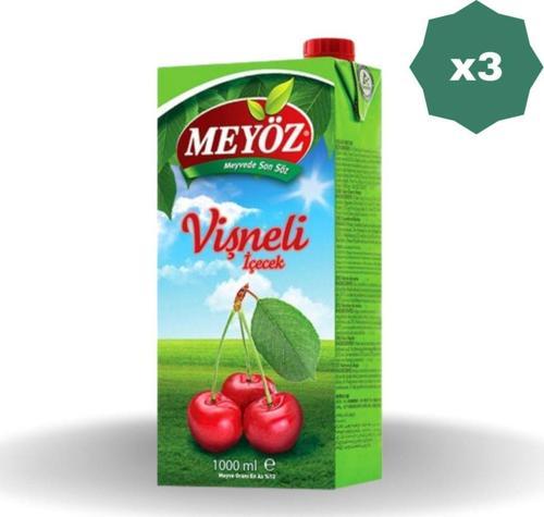 Vişne Meyve Nektarı 1 Lt - (3 Adet)