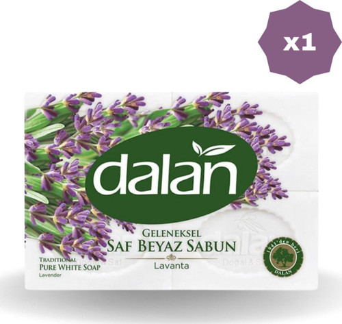 4'Lü Lavantalı Banyo Sabunu 600 Gr - (1 Adet)