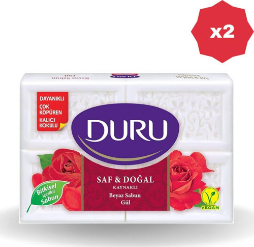 Gül Banyo Sabunu 600 Gr - (2 Adet)