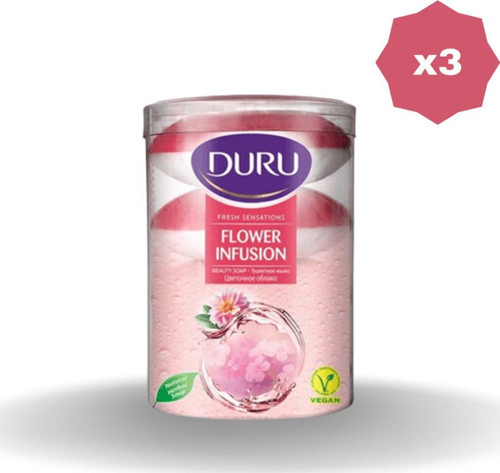 4'Lü Çiçek Tazeliği Fresh Sabun 400 Gr - (3 Adet)