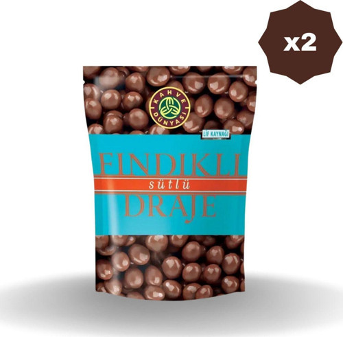 Sütlü Çikolata Kaplı Fındık Draje 60 Gr - (2 Adet)