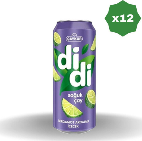 Didi Bergamotlu Soğuk Çay 500 Ml - (12 Adet)