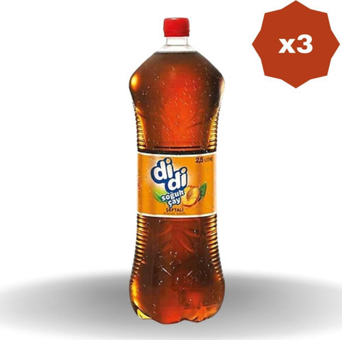 Didi Şeftali Aromalı 2,5 Lt - (3 Adet)