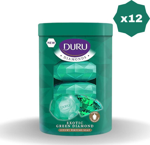 Sabun Diamonds Seri Green 4X90 Gr - (12 Adet)