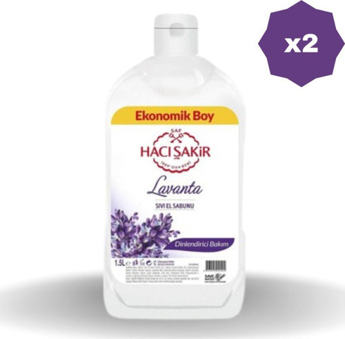 Lavanta Sıvı Sabun 1500 Ml - (2 Adet)