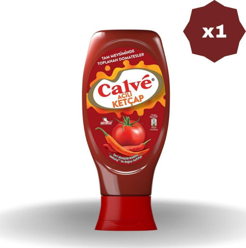 Acılı Ketçap 400 Gr - (1 Adet)