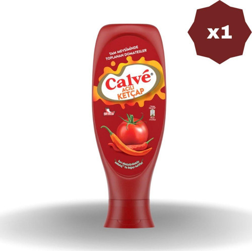 Acılı Ketçap 600 Gr - (1 Adet)