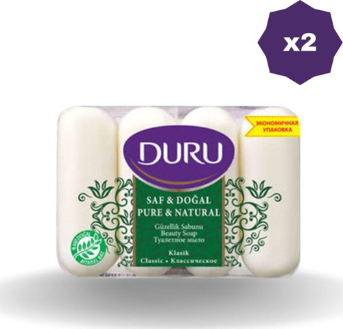 Sabun Saf&Doğal Ferah 4X70 Gr - (2 Adet)