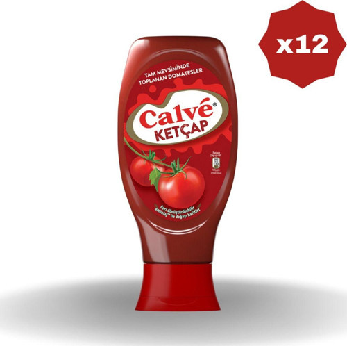 Acısız Ketçap 400 Gr - (12 Adet)