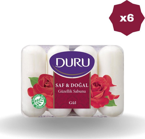 Sabun Saf&Doğal Mutlu 4X70 Gr - (6 Adet)