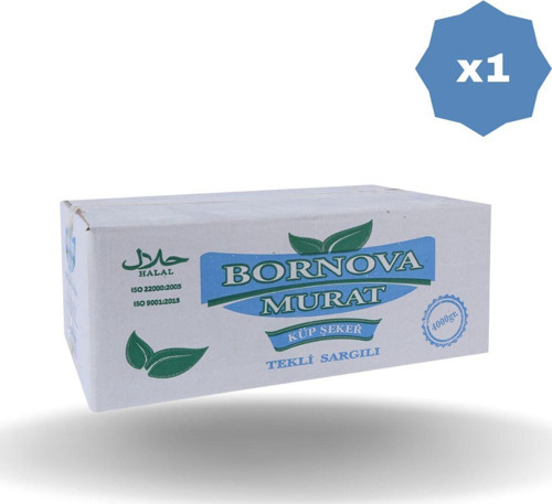 Tek Sargı Küp Şeker 4 Kg X 1 Adet