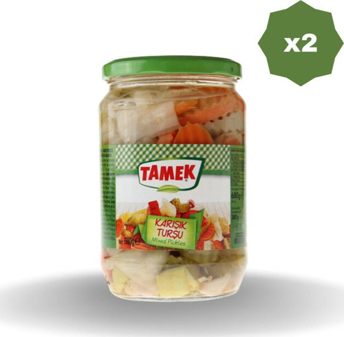 Karışık Turşu 720 Cc - (2 Adet)
