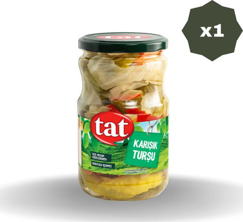 Karışık Turşu 650 Gr - (1 Adet)