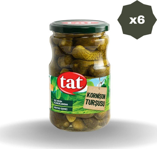 Kornişon Turşusu 680 Gr - (6 Adet)