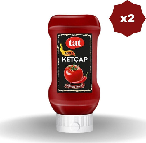 Acı Ketçap 390 Gr - (2 Adet)