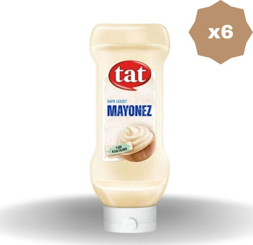 Mayonez Hafif Lezzet 345 Gr - (6 Adet)