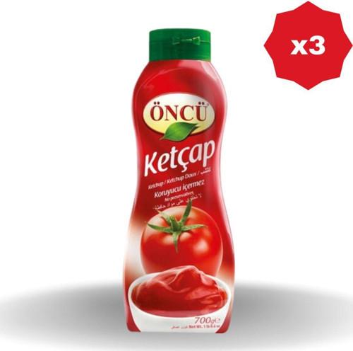 Ketçap 700 Gr - (3 Adet)
