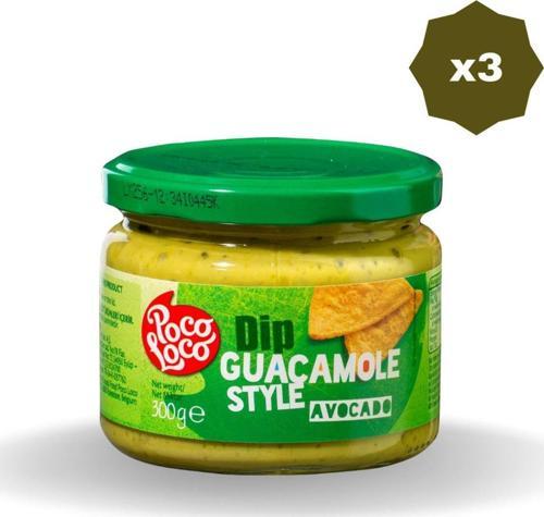 Poco Logo Guacomole Dip Sos 300 Gr X 3 Adet
