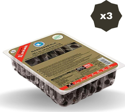 Zeytin 201-230 Mega Vakumlu 800 Gr - (3 Adet)