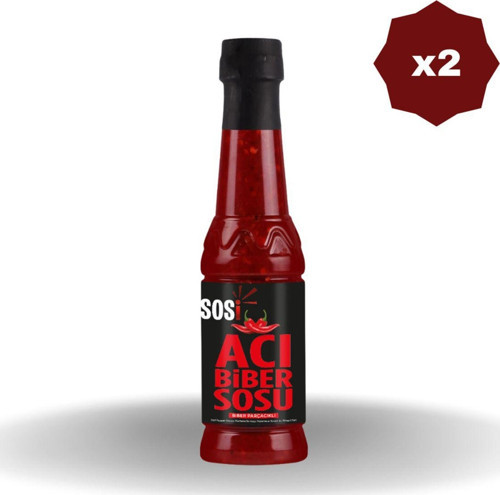 Acı Biber Sosu 350 Ml - (2 Adet)