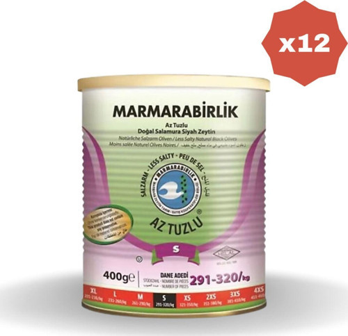 Zeytin 291,320 Hususi Az Tuzlu Tnk 400 Gr - (12 Adet)