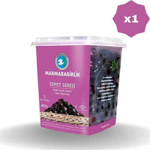 Zeytin 291-320 S Yağlı Salamura Pet 800 Gr- (1 Adet)