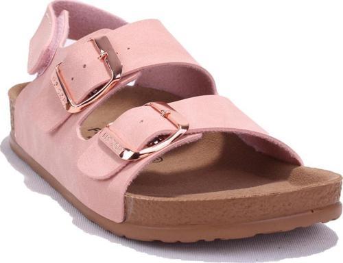 S961 Pembe Ortopedik Günlük Kız Çocuk Spor Sandalet