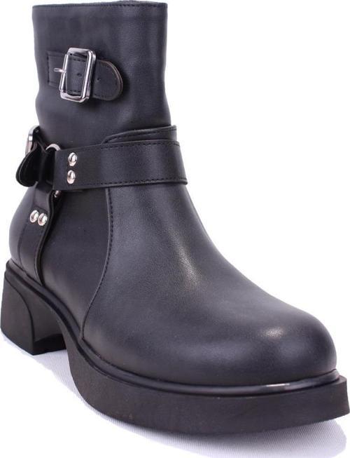 DZA07-115307 Siyah Günlük Düz Taban Spor Kadın Bot