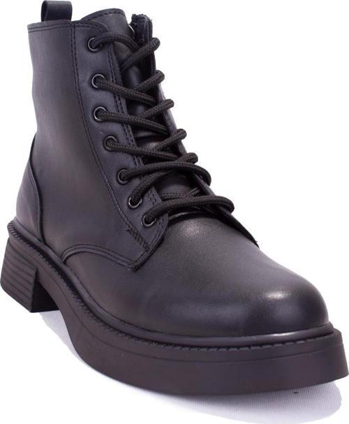 DZA07-3892402 Siyah Günlük Düz Taban Kadın Bot