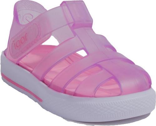S10171 Star Pembe Ortopedik Günlük Kız Çocuk Sandalet