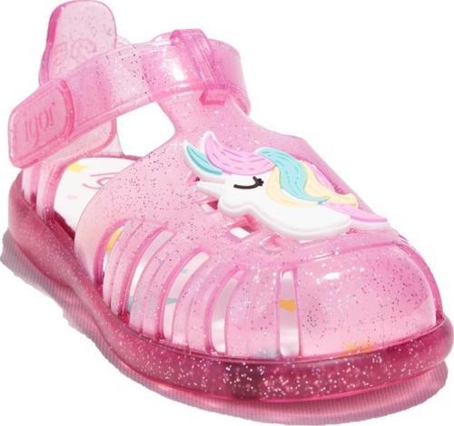 S10309 Tobby Gloss Unıcornıo Fuşya Ortopedik Günlük Kız Çocuk Sandalet