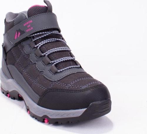 North Wild 22kf Yukan Füme Fuşya Geçirmez Outdoor Kız Çocuk Spor Bot