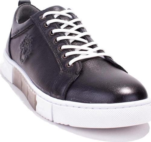 DMA08-920 Siyah Ortopedik Günlük Erkek Deri Ayakkabı